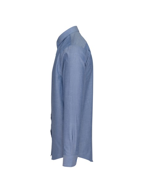 KARIBAN Chemise Oxford manches longues /api/colors/6dc833b8-9eb1-49eb-b62d-816b28428d46 personnalisable