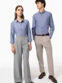 Chemises à personnaliser KARIBAN Chemise Oxford manches longues 