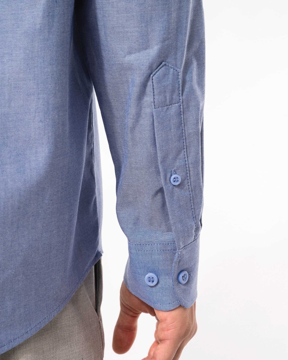 Chemises personnalisable KARIBAN Chemise Oxford manches longues