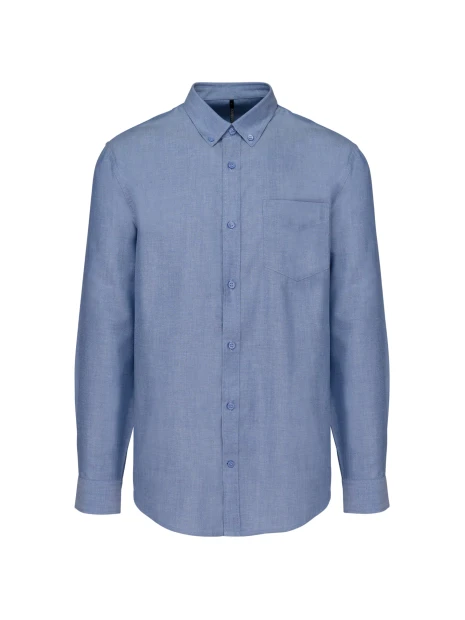KARIBAN Chemise Oxford manches longues /api/colors/6dc833b8-9eb1-49eb-b62d-816b28428d46 personnalisable