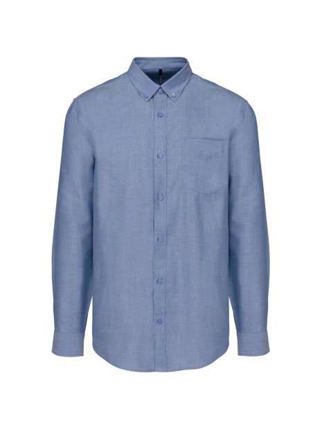 KARIBAN Chemise Oxford manches longues /api/colors/6dc833b8-9eb1-49eb-b62d-816b28428d46 personnalisable