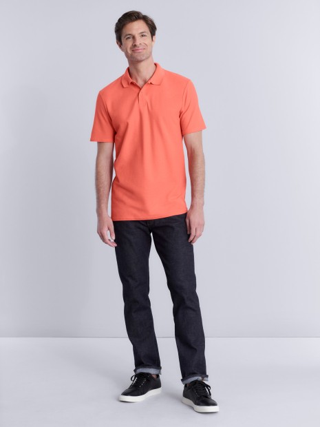 Polos à personnaliser GILDAN Polo Homme Softstyle Double Piqué 