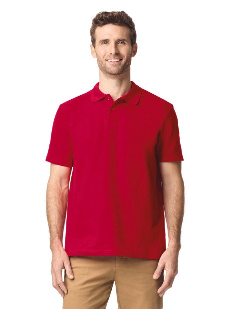 Polos à personnaliser GILDAN Polo Homme Softstyle Double Piqué 