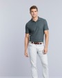 GILDAN Doppelpiqué-Poloshirt Softstyle für Herren Poloshirts personalisierbar