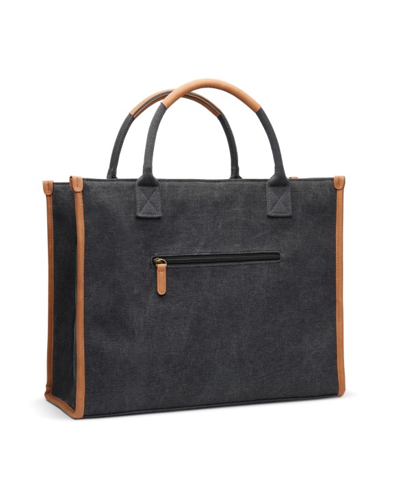 VINGA VINGA Bosler Büro-Tasche aus RCS recyceltem Canvas Taschen personalisierbar