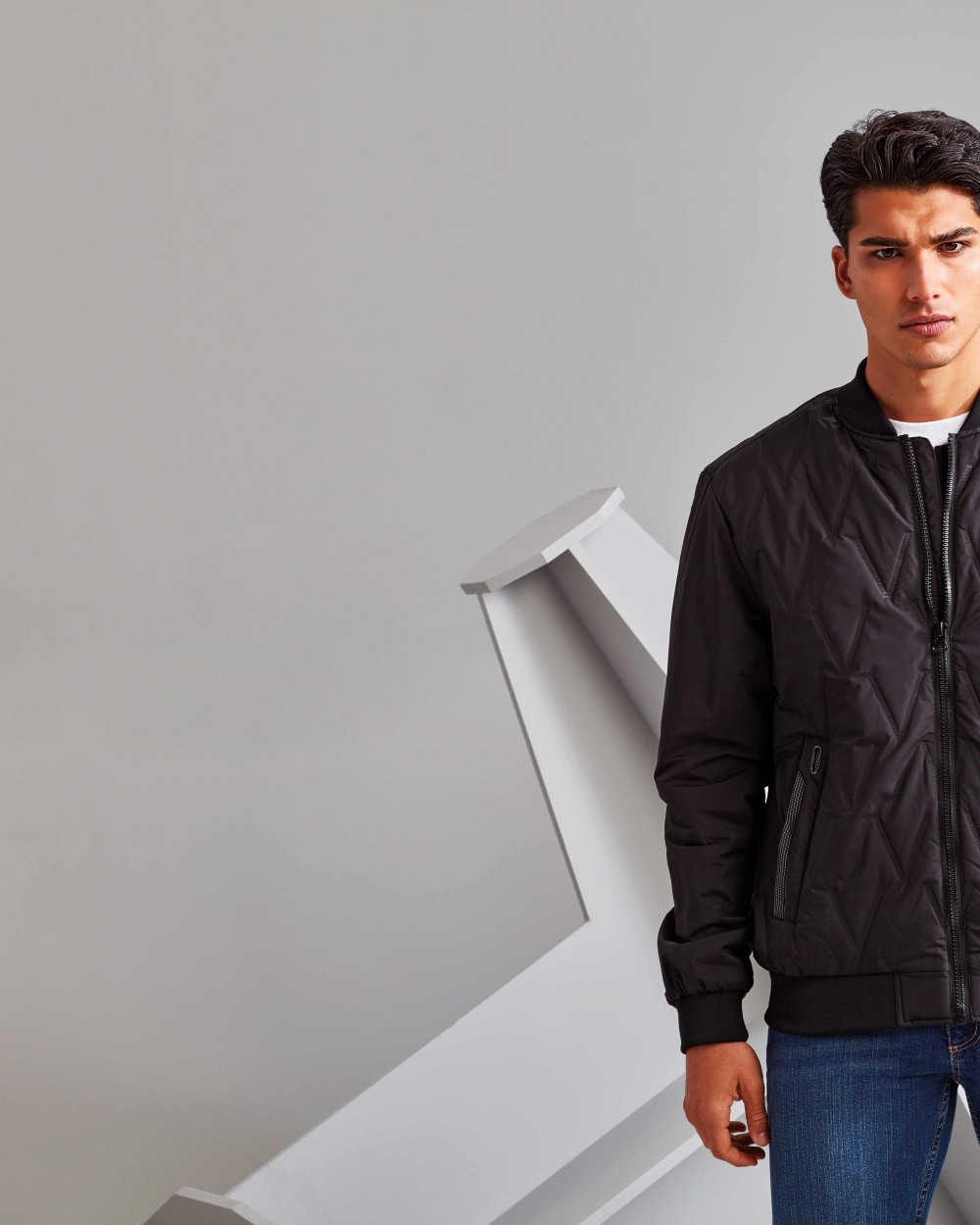 Jassen 2786 Vector moulded bomber jacket voor bedrukking &amp; borduring
