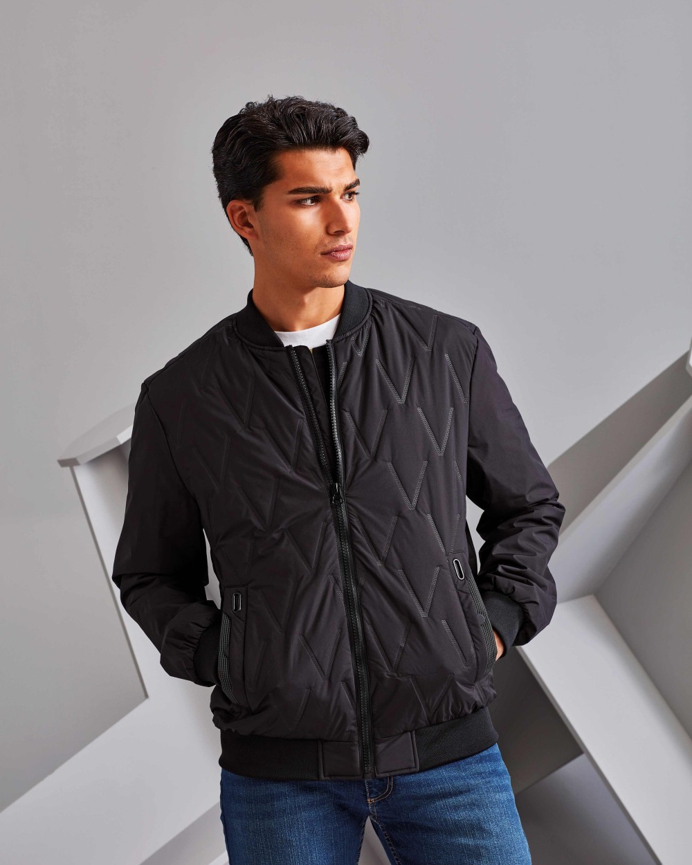 Vestes personnalisable 2786 Bomber avec coutures thermocollées VECTOR