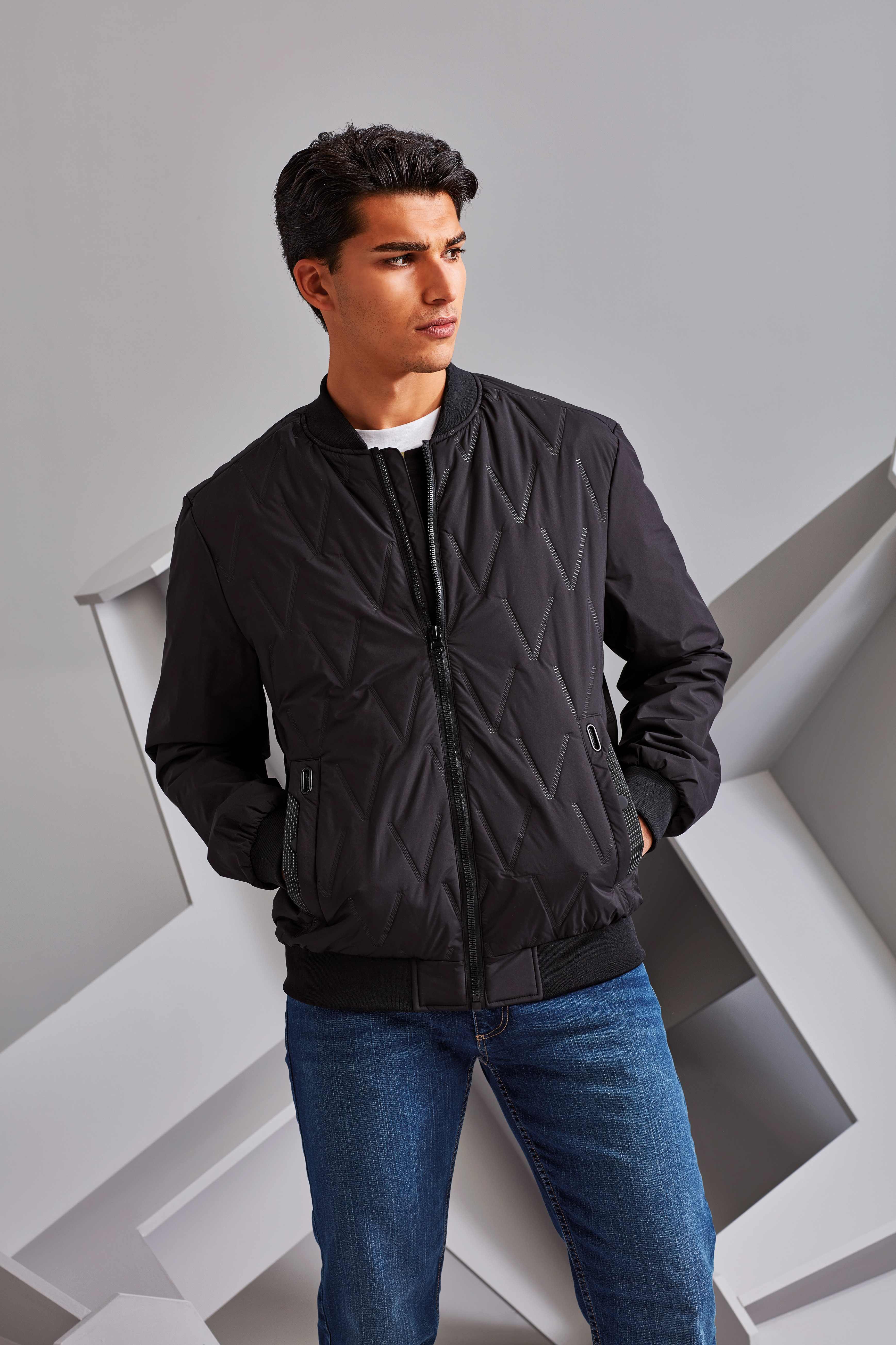 Vestes personnalisable 2786 Bomber avec coutures thermocollées VECTOR