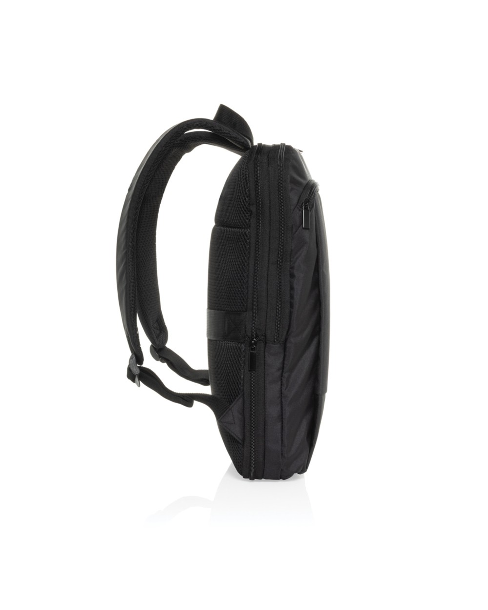 4DO Flexpack Aware™ Expandable Slim RPET 15,6" Laptop-Rucksack Taschen personalisierbar