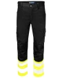 Pantalons personnalisable PROJOB 6537 PANTALON DE SERVICE STRETCH EN ISO 20471 CLASSE 1