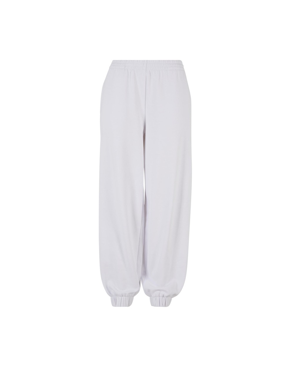 Pantalons personnalisable BUILD YOUR BRAND LADIES HIGH WAIST BALLON SWEAT PANTS