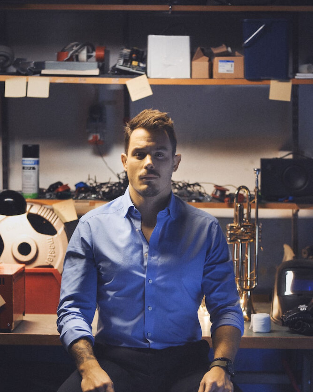 Hemden J. HARVEST & FROST Purple Bow 141 
Hemd Slim Fit Man voor bedrukking &amp; borduring