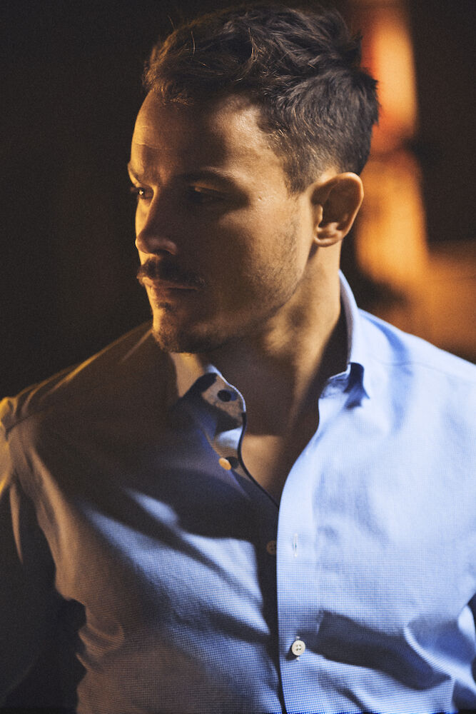 Chemises personnalisable J. HARVEST & FROST Purple Bow 141 
Chemise Slim Fit Hommes