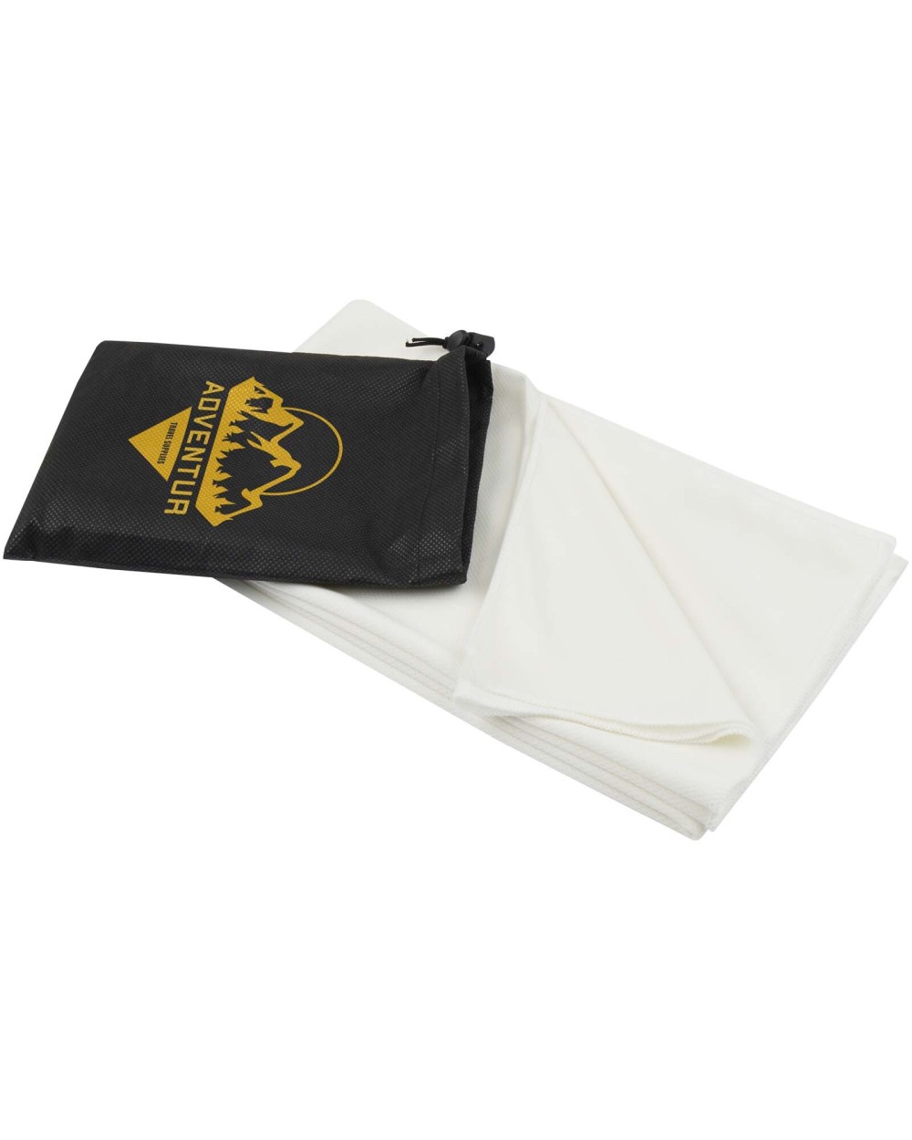 Produits éponges personnalisable 4DO Serviette de sport Lucas en rPET 70 x 140 cm