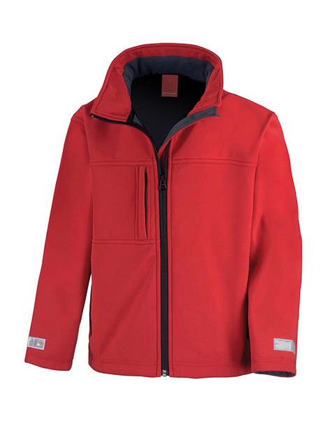 RESULT Junior Classic Soft Shell Jacket /api/colors/c953313a-9c9d-493b-934e-ddcf8fada2ae personnalisable