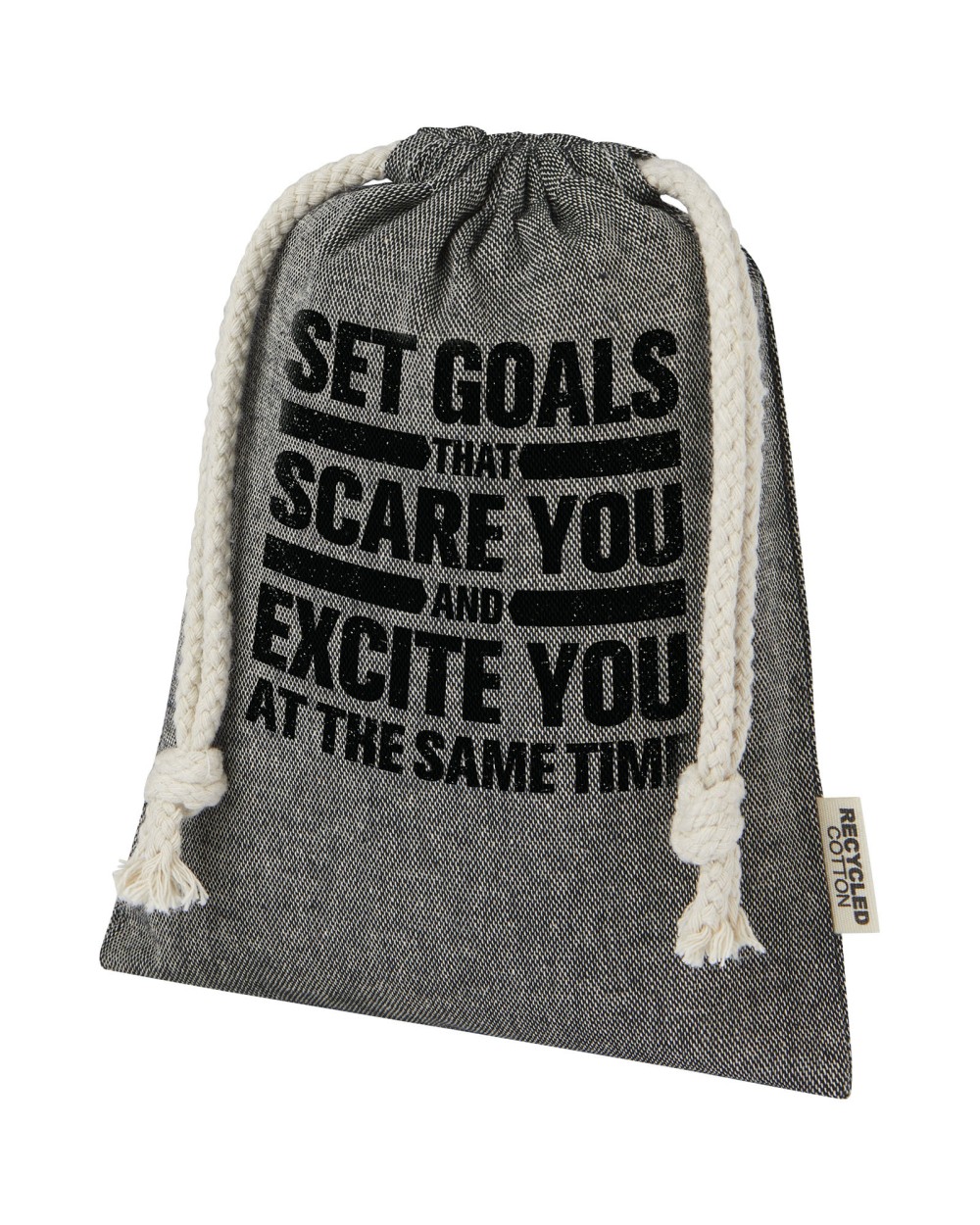 Sacs & Bagagerie personnalisable 4DO Petit sac cadeau Pheebs en coton recyclé GRS 150 g/m² de 0,5 L