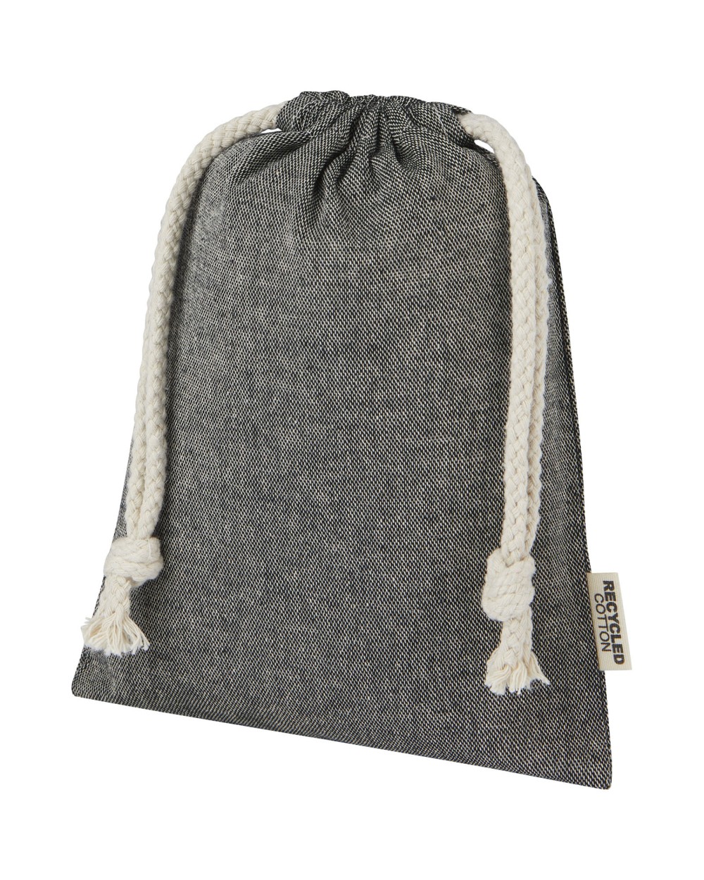 4DO Pheebs 150 g/m² GRS Zuziehbeutel aus Recyclingbaumwolle klein 0,5 l Taschen personalisierbar