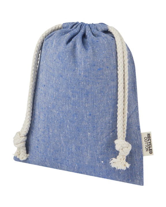 4DO Pheebs 150 g/m² GRS Zuziehbeutel aus Recyclingbaumwolle klein 0,5 l Taschen personalisierbar