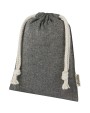4DO Pheebs 150 g/m² GRS Zuziehbeutel aus Recyclingbaumwolle klein 0,5 l Taschen personalisierbar