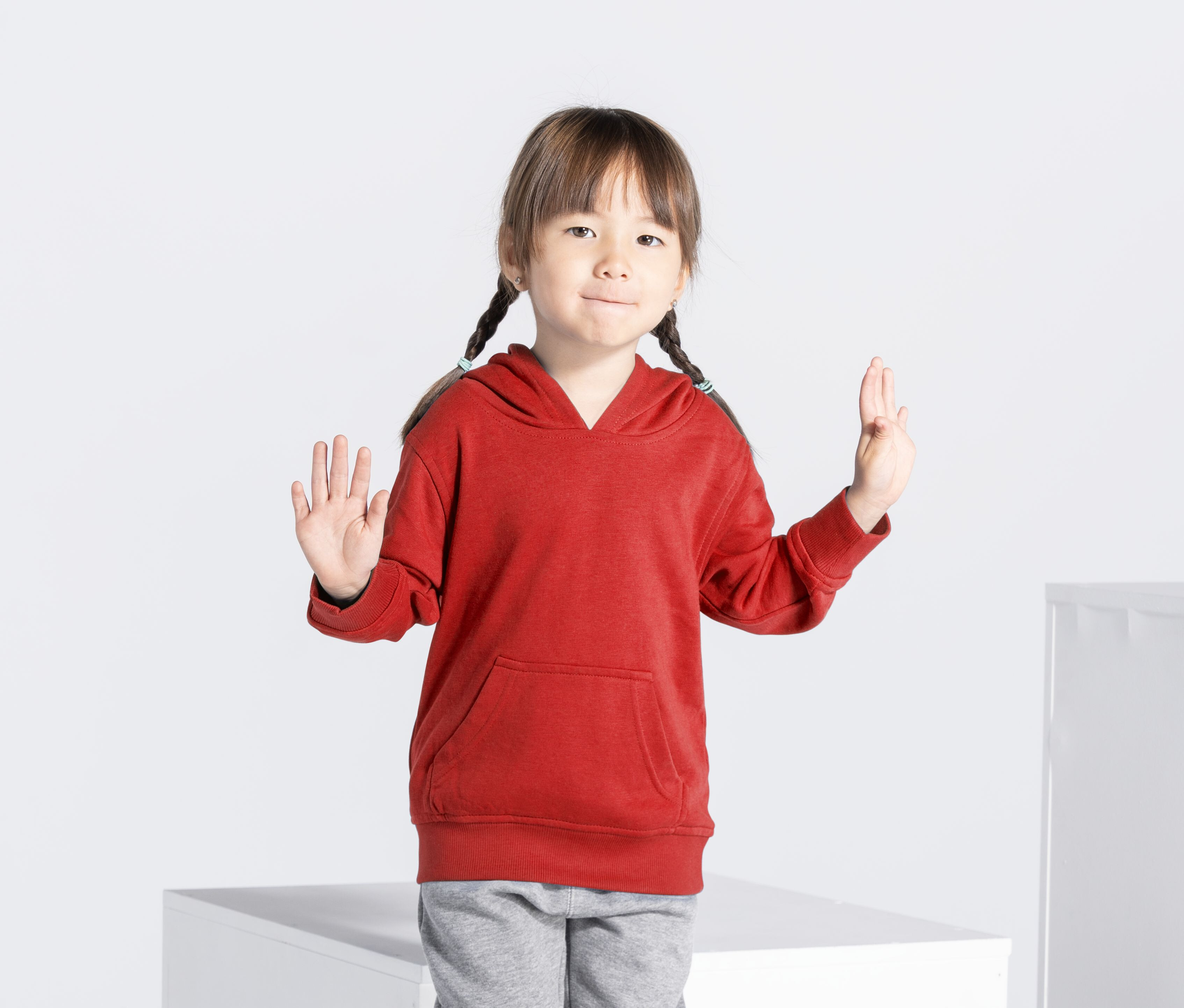 Sweat-shirts personnalisable JHK KID KANGAROO SWEATSHIRT