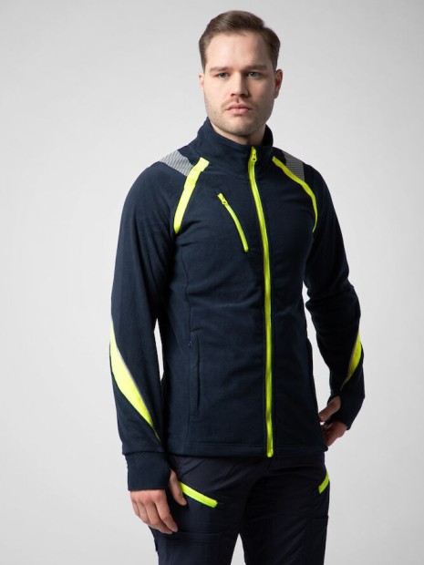 Laines polaires à personnaliser PROJOB 2328 VESTE MICROPOLAIRE 