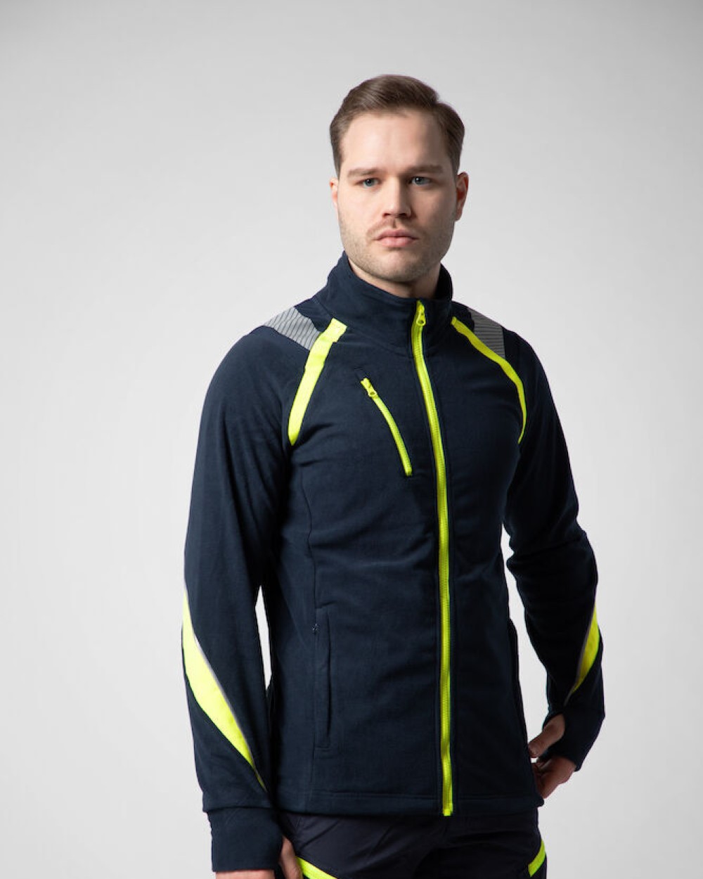 Laines polaires personnalisable PROJOB 2328 VESTE MICROPOLAIRE