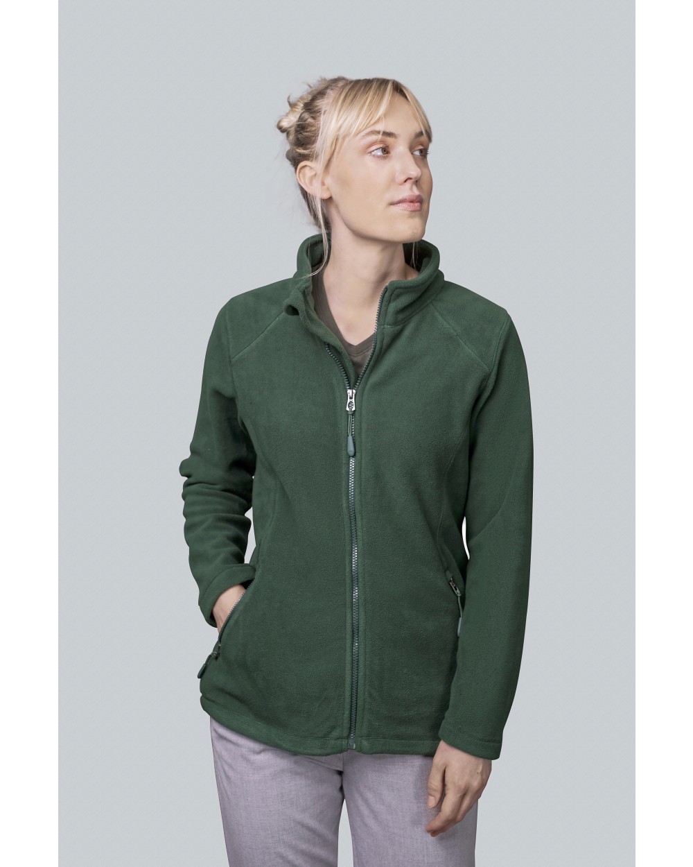 HRM Women´s Full- Zip Fleece Jacket Polar Fleeces personalisierbar