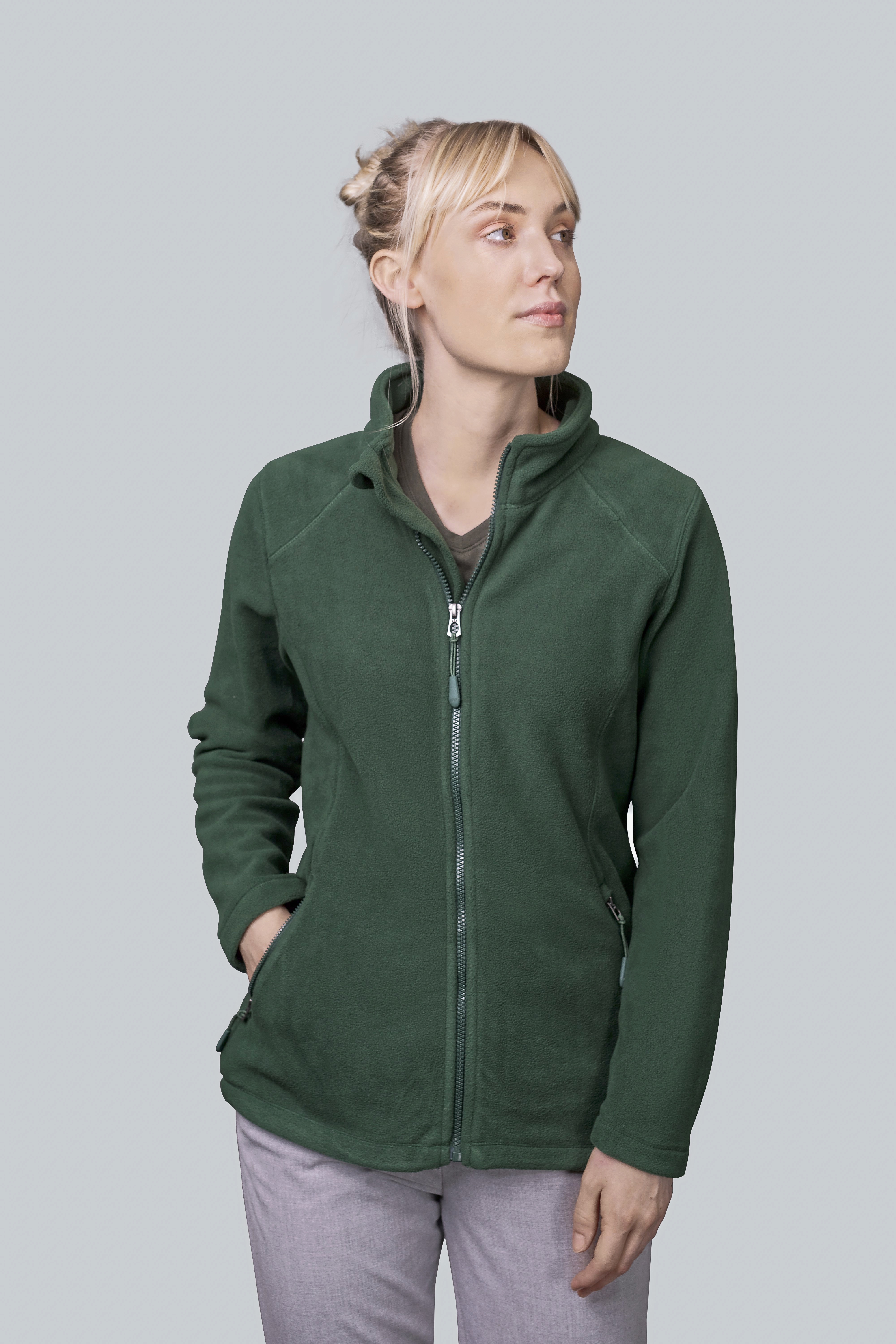 Laines polaires personnalisable HRM Women´s Full- Zip Fleece Jacket