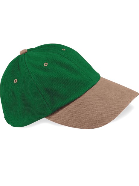 BEECHFIELD Casquette homme profil bas en coton brossé - 6 panneaux /api/colors/00d392c6-4ee5-4349-90d0-6e5184580a9b personnalisable
