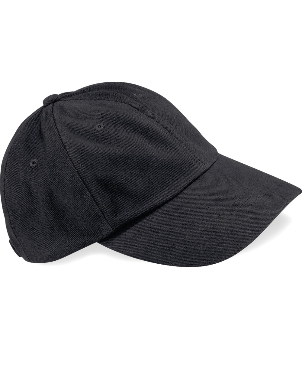 Casquettes personnalisable BEECHFIELD Casquette homme profil bas en coton brossé - 6 panneaux