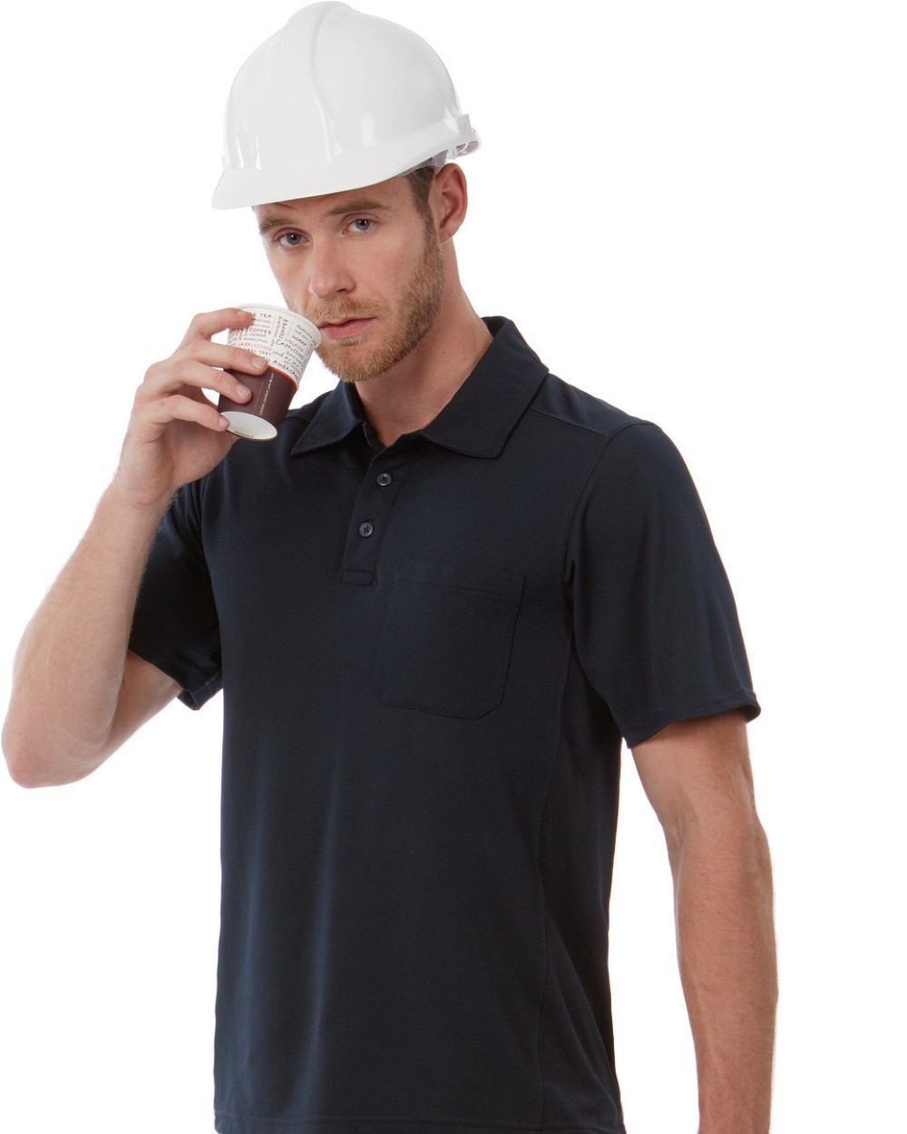 Polo's B&C CoolPower Pocket Polo voor bedrukking &amp; borduring