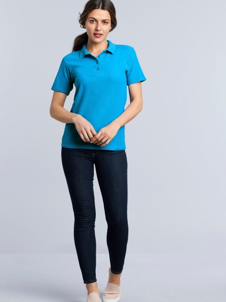 Polos à personnaliser GILDAN Polo Femme Softstyle Double Piqué 