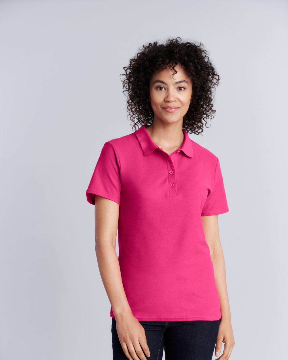 Polo's GILDAN Damespolo Softstyle Dubbele piqué voor bedrukking &amp; borduring