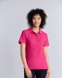 Polo's GILDAN Damespolo Softstyle Dubbele piqué voor bedrukking &amp; borduring