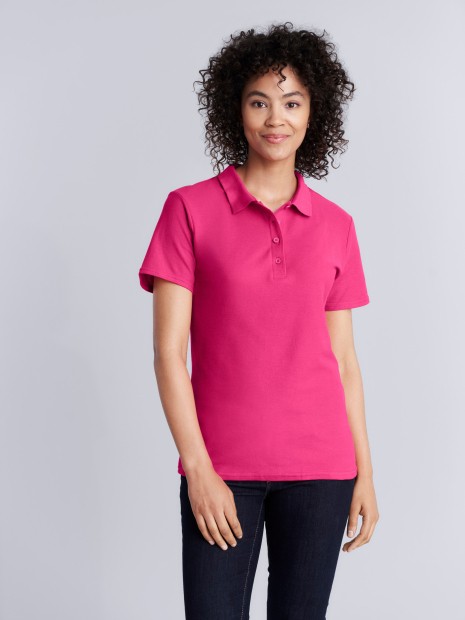Polos à personnaliser GILDAN Polo Femme Softstyle Double Piqué 