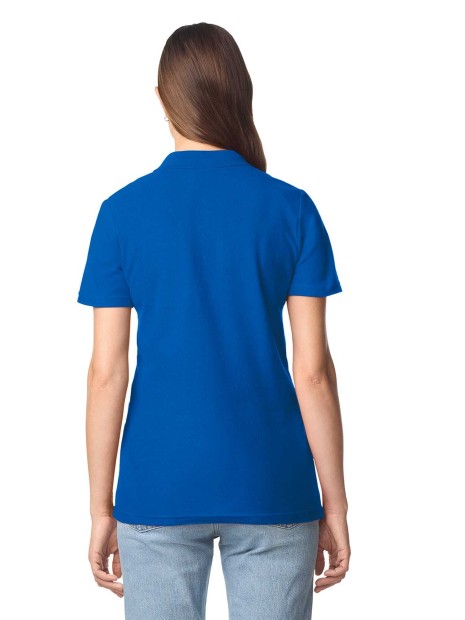 Polos à personnaliser GILDAN Polo Femme Softstyle Double Piqué 