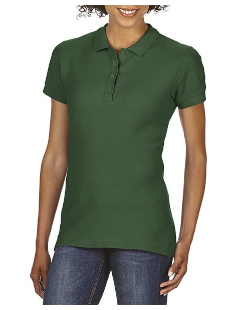 GILDAN Polo Femme Softstyle Double Piqué /api/colors/04ff5422-733a-4283-80b4-be8cd0eba314 personnalisable
