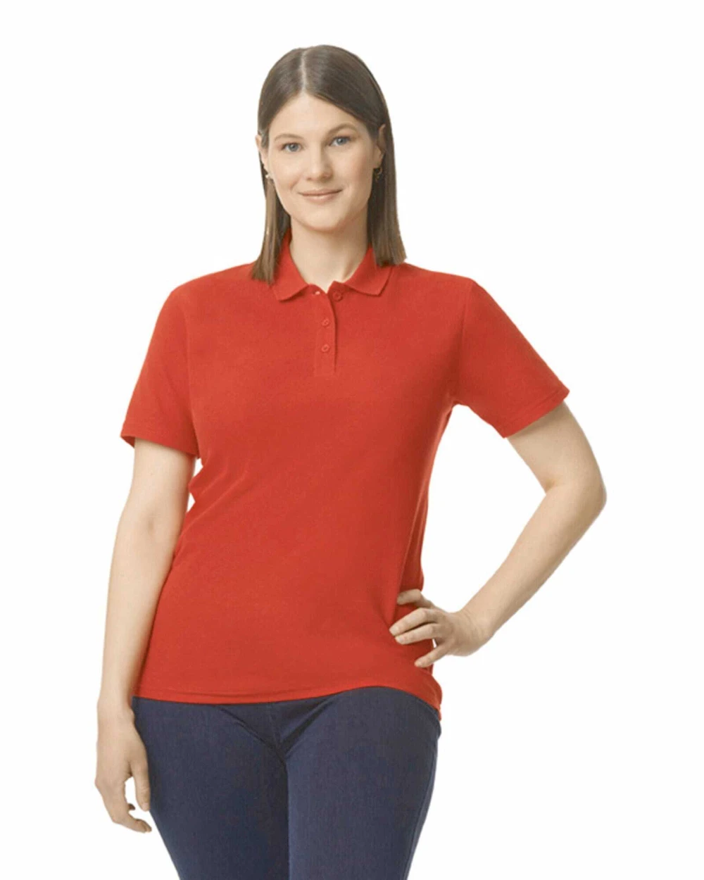 Polos personnalisable GILDAN Polo Femme Softstyle Double Piqué