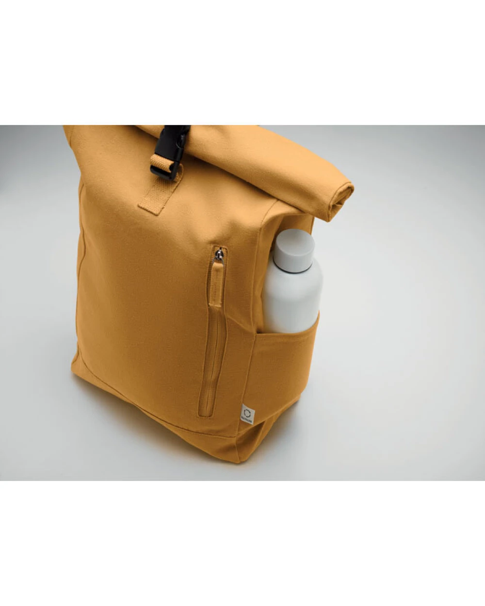4DO Rolltop-Rucksack 390 g/m² Taschen personalisierbar