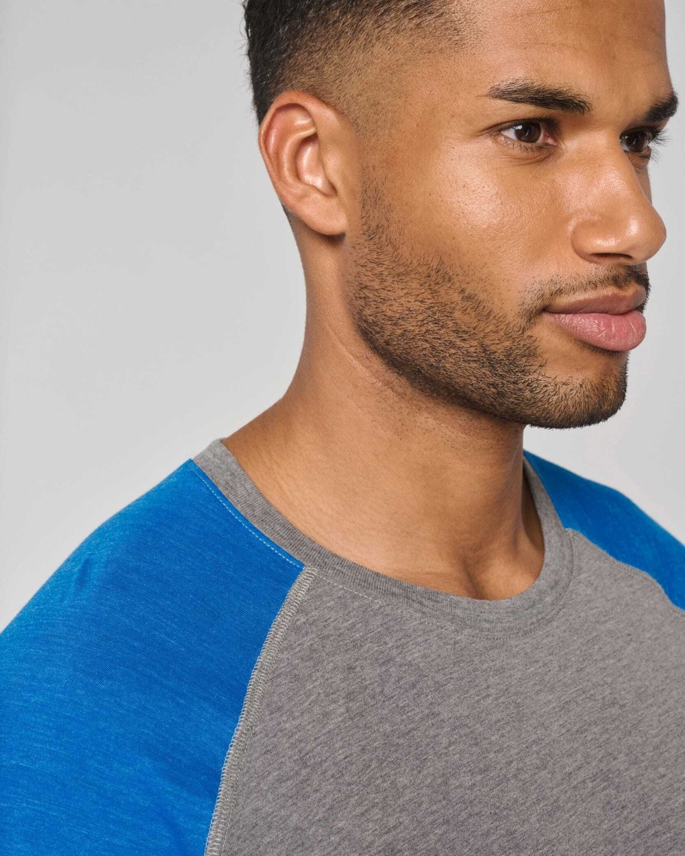 T-Shirts personnalisable PROACT T-shirt triblend bicolore sport manches courtes unisexe