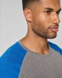 T-shirts PROACT Tweekleurig Triblend sport-T-shirt met korte mouwen volwassene voor bedrukking &amp; borduring