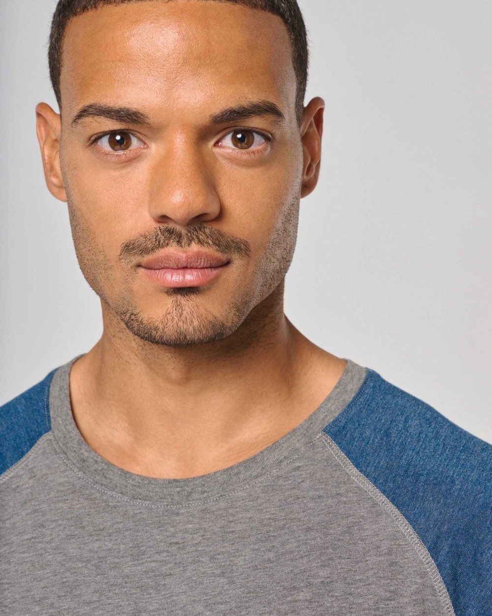 T-shirts PROACT Tweekleurig Triblend sport-t-shirt met korte mouwen volwassene voor bedrukking &amp; borduring