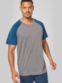 T-Shirts à personnaliser PROACT T-shirt triblend bicolore sport manches courtes unisexe 