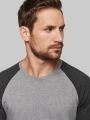 T-Shirts à personnaliser PROACT T-shirt triblend bicolore sport manches courtes unisexe 