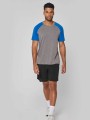 T-Shirts à personnaliser PROACT T-shirt triblend bicolore sport manches courtes unisexe 