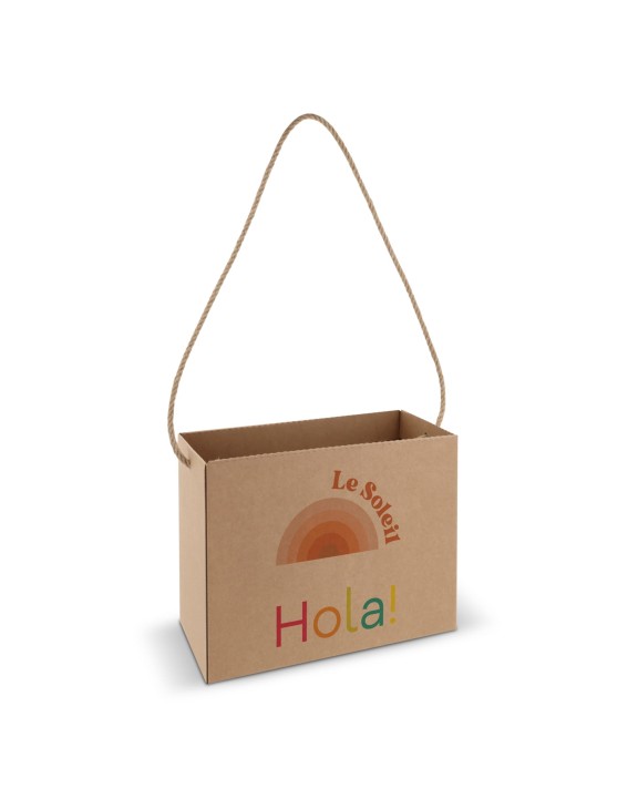 4DO Karton-Tasche 32x16x24cm Tote Bags personalisierbar