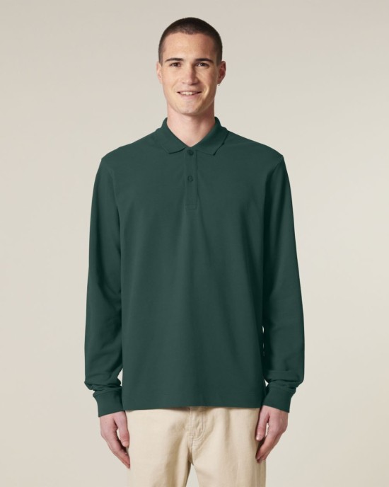 Polos personnalisable Stanley/Stella Prepster 2.0 Long Sleeve