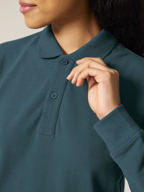 Polos à personnaliser STANLEY/STELLA Prepster 2.0 Long Sleeve 