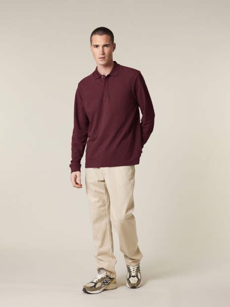 Polos à personnaliser STANLEY/STELLA Prepster 2.0 Long Sleeve 