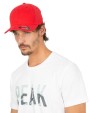 K-UP 6-Panel Flexfit  Schirmmütze - Gebürstete Baumwolle Kappen personalisierbar